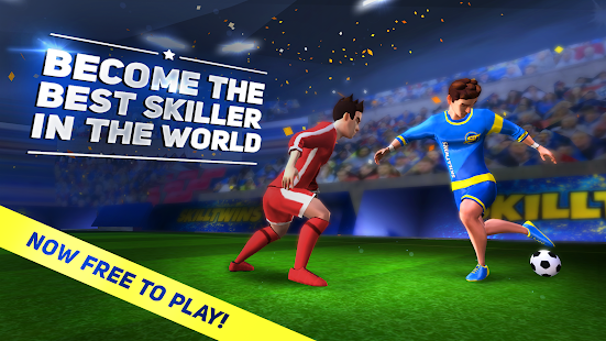 Screenshot 2 for SkillTwins Soccer Game 2 Football Skills 1.3.3 MOD APK