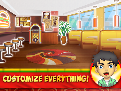 Screenshot 7 for My Burger Shop 2 Fast Food Restaurant Game 1.4.4 Mod Money
