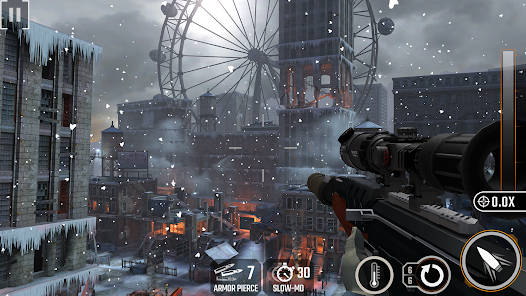 Screenshot 4 for Sniper Strike FPS 3D Shooting 500164 MOD APK Unlimited Ammo/God Mode