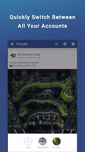 Screenshot 5 for Friendly Social Browser 8.1.2 MOD APK Premium Unlocked