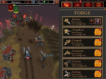 Castle Fusion Idle Clicker 1.5.4 MOD (Unlimited Gold + Gem)