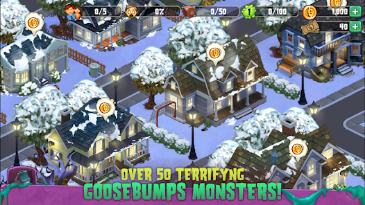 Screenshot 2 for Goosebumps Horror Town 1.3.0 MOD APK Unlocked