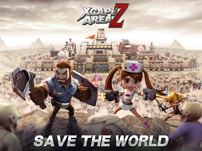 Screenshot 7 for Xcape Area Z 1.0.2 MOD + DATA (ONE HIT PVE + GOD MODE PVE)