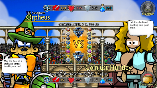 Screenshot 1 for Swords and Sandals 2 Redux 1.8.2 MOD APK