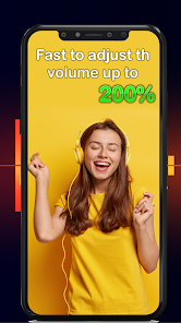 Screenshot 2 for super loud Volume Booster high sound Booster 1.2.2 Ad-Free
