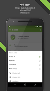 Screenshot 4 for Dr.Web Security Space 12.4.0