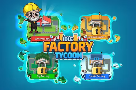 Screenshot 1 for Idle Factory Tycoon Business Mod APK 2.22.0 Unlimited money