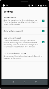 Screenshot 3 for Volume Booster GOODEV 6.6 Mod