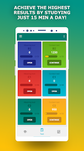Screenshot 5 for TOEFL preparation app. Learn English vocabulary 1.6.2 Mod