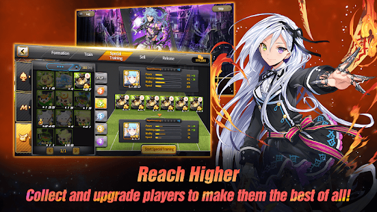 Screenshot 4 for Soccer Spirits 1.40.3 MOD + DATA (God Mode + Unlimited Money + More)