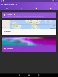 Screenshot 6 for My Aurora Forecast Pro Aurora Borealis Alerts 2.0.9 Paid