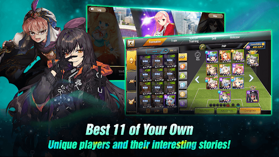 Screenshot 3 for Soccer Spirits 1.40.3 MOD + DATA (God Mode + Unlimited Money + More)