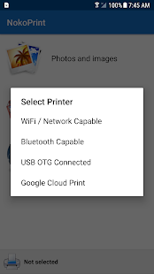 Screenshot 2 for NokoPrint Wireless and USB printing Pro 2.6.1