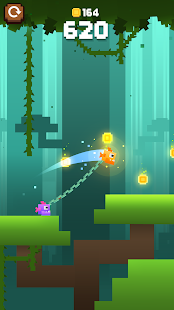 Screenshot 1 for Monkey Ropes 2.4 APK + Mod (Free Purchases)
