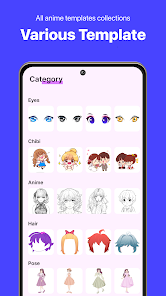 Screenshot 3 for Draw Anime Sketch 2.5 MOD APK Premium Unlocked