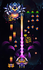 Screenshot 5 for Falcon Classic Space Invaders Mod APK 100.54 Remove ads, Mod speed