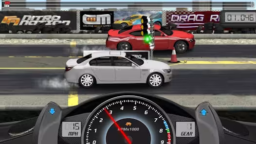 Screenshot 1 for Drag Racing 1.8.4 MOD (Unlimited Money + Unlocked)