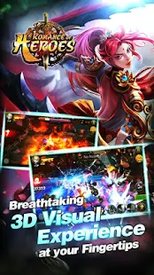 Screenshot 3 for Romance of Heroes Realtime 3v3 330.0 MOD APK