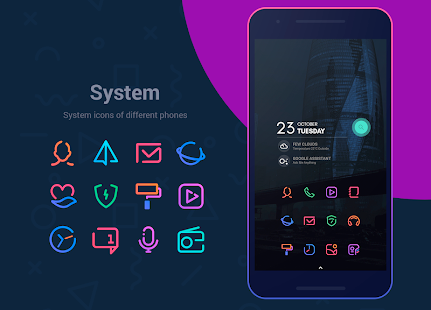 Screenshot 3 for Linebit Icon Pack  07.12.19 Patched