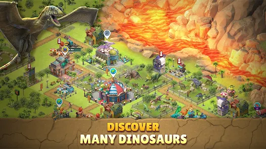 Screenshot 2 for Jurassic Dinosaur Park Game 1.8.0 MOD APK Unlimited Money, Gold