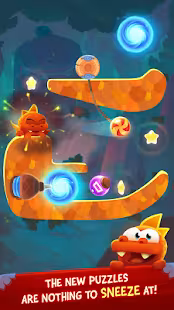 Screenshot 5 for Cut the Rope Magic 1.11.1 MOD APK Unlimited Crystals + Hints
