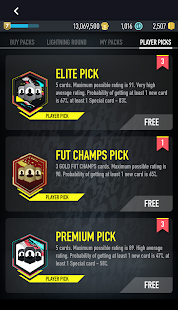 Screenshot 3 for PACYBITS FUT 20 1.1.5 MOD (Unlimited Money)