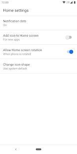 Screenshot 4 for Pure and clean AOSP Launcher3 10.0.0-r48