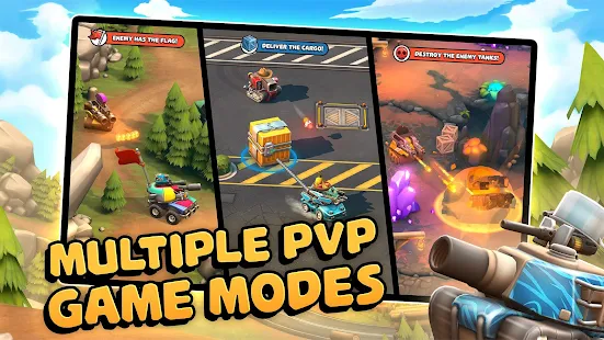 Screenshot 2 for Pico Tanks Multiplayer Mayhem 28.0 MOD (Unlimited Money)