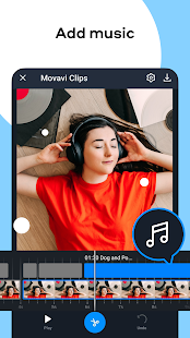 Screenshot 1 for Movavi Clips Video Editor with Slideshows Pro 4.14.1