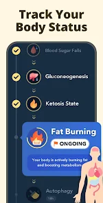 Screenshot 3 for Fasting Tracker 1.8.4 MOD APK Premium Unlocked