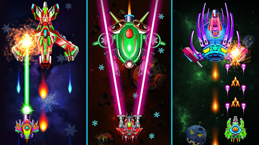 Screenshot 8 for Galaxy Attack Alien Shooter 36.2 MOD Unlimited Money/VIP