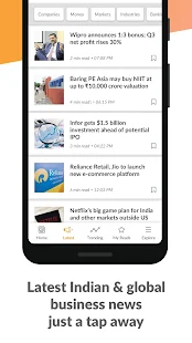 Screenshot 3 for Mint Business News 3.2.6 Ad-Free