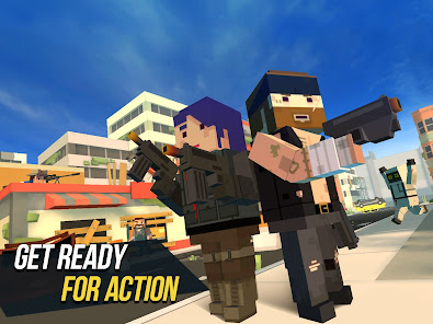 Screenshot 7 for Grand Battle Royale Pixel FPS 3.3.9 MOD APK + Data