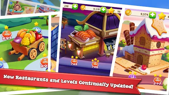 Screenshot 2 for Rising Super Chef Craze Restaurant Cooking Games 3.5.3 MOD APK
