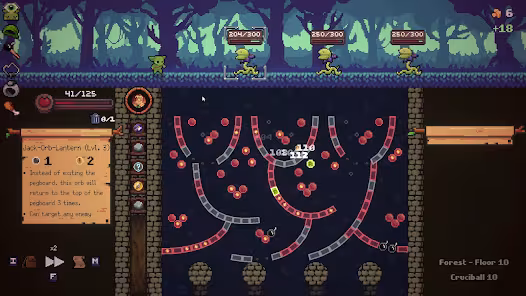 Screenshot 2 for Peglin A Pachinko Roguelike Mod APK 1.1.16 Free purchase