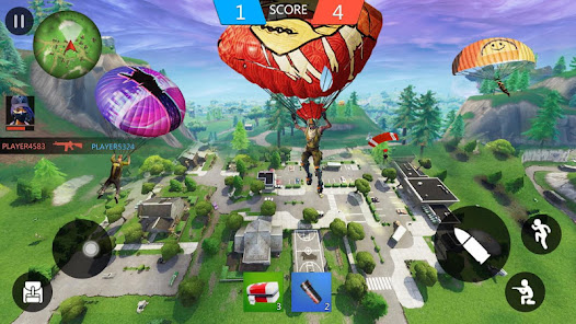 Screenshot 2 for Cover Hunter 3v3 Team Battle 1.8.48 MOD APK One Hit, God Mode, Ammo