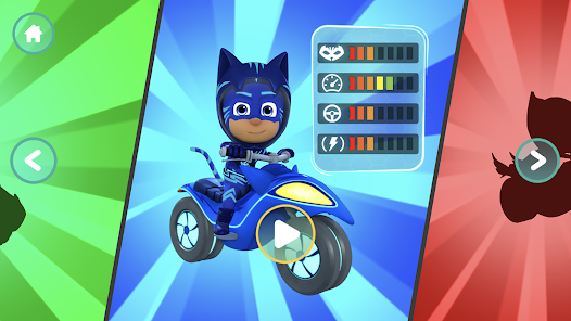 Screenshot 1 for PJ Masks Racing Heroes Mod APK 2.0.6 Full