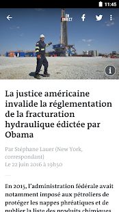 Screenshot 3 for Le Monde l’info en continu 8.12.0 Subscribed