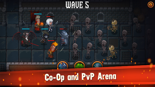 Screenshot 4 for Dungeon Age of Heroes 1.14.718 MOD APK Unlimited Money