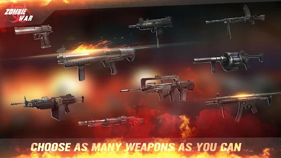 Screenshot 3 for Zombie Defense Shooting FPS Kill Shot hunting War 2.3.3 MOD (Unlimited Money)