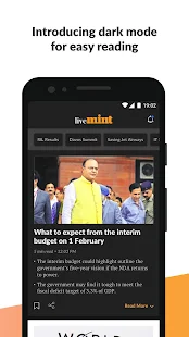 Screenshot 2 for Mint Business News 3.2.6 Ad-Free