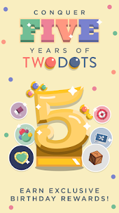 Screenshot 1 for Two Dots 5.2.4 MOD APK Unlimited Shopping