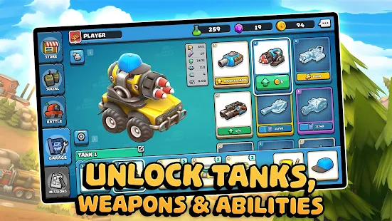 Screenshot 5 for Pico Tanks Multiplayer Mayhem 28.0 MOD (Unlimited Money)