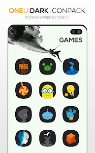 Screenshot 6 for ONE UI DARK Icon Pack 3.5 Patched