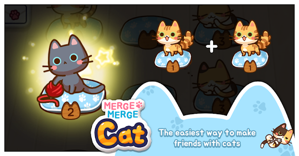 Screenshot 2 for MergeMergeCat 2.3.0 MOD APK Money
