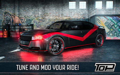Screenshot 1 for Top Speed Drag Fast Racing 1.44.02 MOD APK Unlimited Money, Level