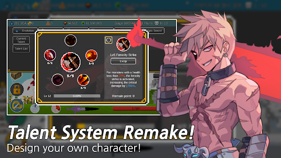 Screenshot 3 for Ego Sword Idle Sword Clicker 1.11 MOD (Unlimited Money)