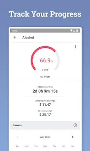 Screenshot 1 for Sobriety Counter Bad Habits Premium 2.0.2