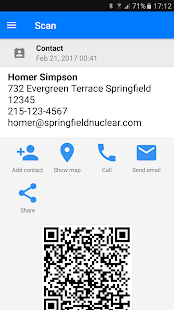 Screenshot 1 for QR & Barcode Scanner PRO 2.0.5 Paid