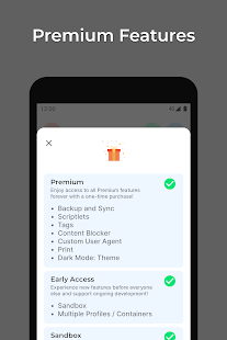 Screenshot 7 for Hermit Lite Apps Browser Premium 18.5.0